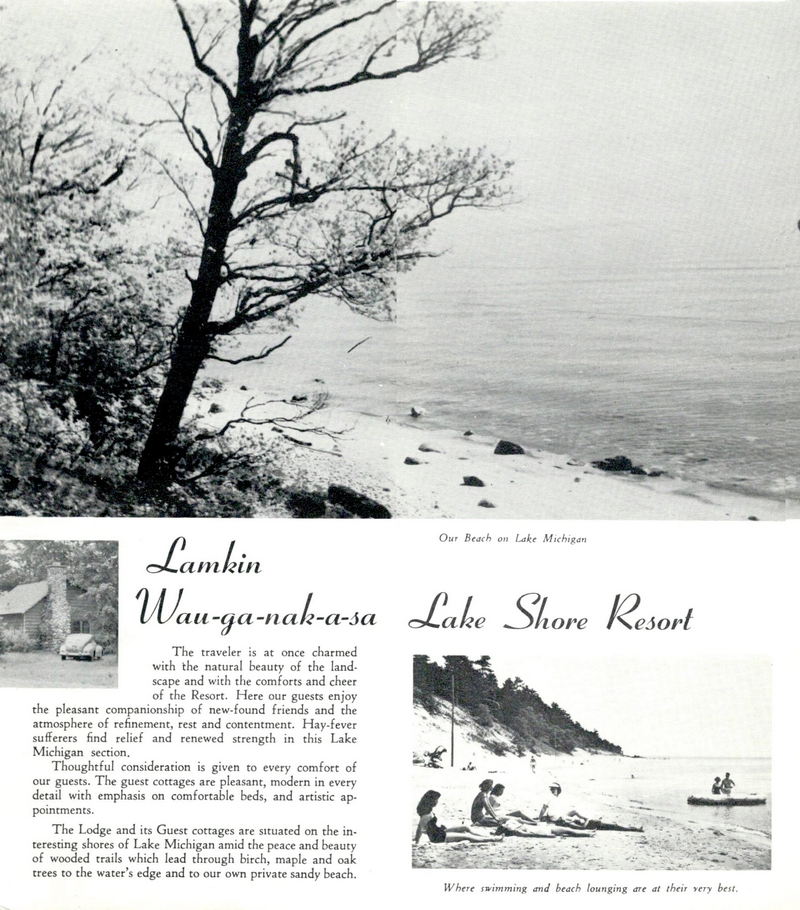 Lamkin Lake Shore Lodge - Brochure (newer photo)
